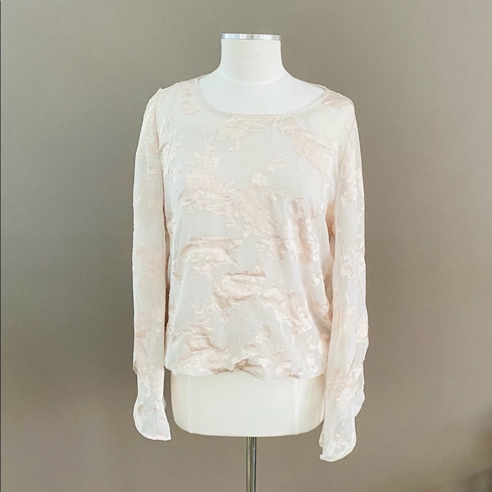 Soft Pink ALFANI Layered Top Size M